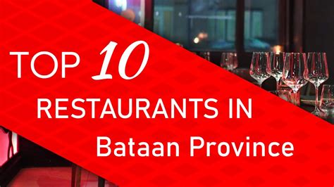 THE 10 BEST Restaurants in Bataan Province (Updated May .